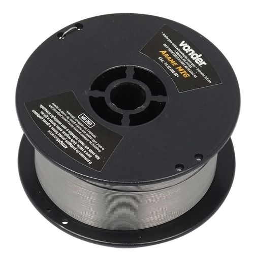 Arame de Solda Mig 0.80mm Rolo com 1Kg para Solda Sem Gás Vonder