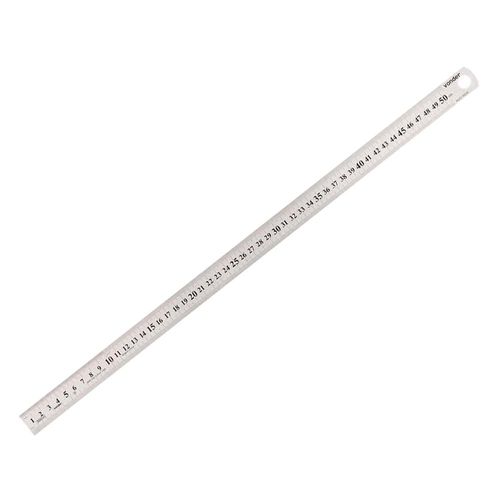 Escala de Aço Inox de 500mm / 20" Vonder