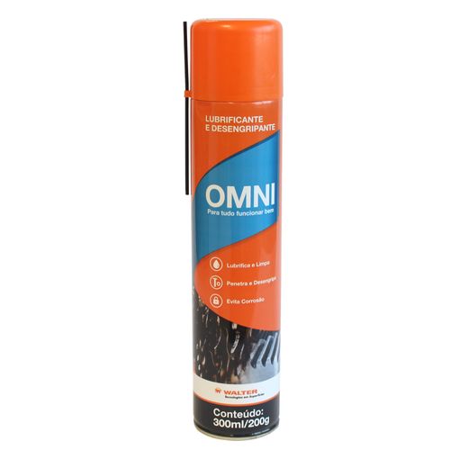 Agente de Limpeza, Lubrificante e Protetor OMNI 300ml Walter