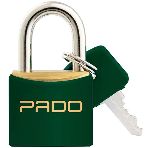 Cadeado Cores Verde 30mm Pado