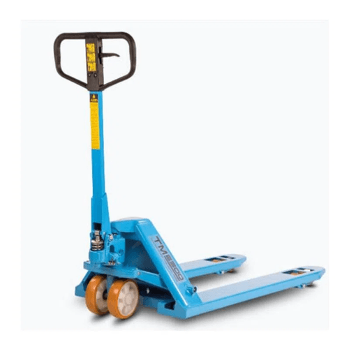 Transpalete Hidráulico Manual TM3020 TP 680mm X 1150mm ​3000 Kg com Roda Dupla Tandem em Poliuretano Paletrans