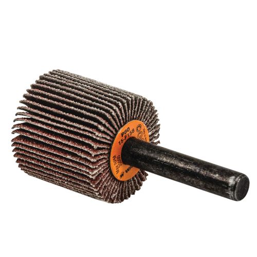 Roda Lamelar de Lixa com Haste 25 x 25 x 6,35mm G80 Walter