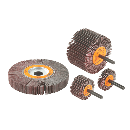 Roda Lamelar de Lixa com Haste 40 x 25 x 6,35mm G240 Walter