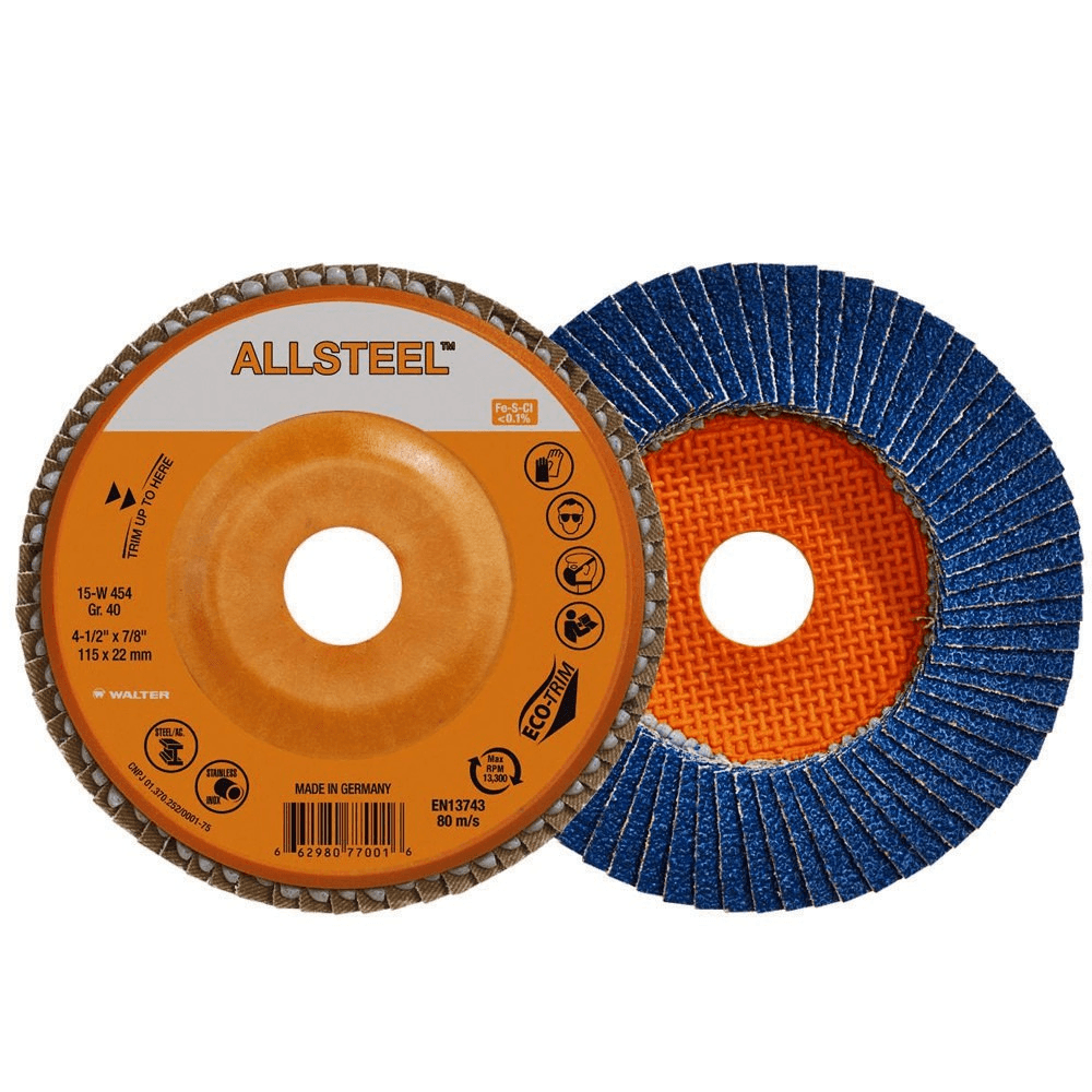 Disco Flap Flexsteel para Aço 115mm G40 Walter