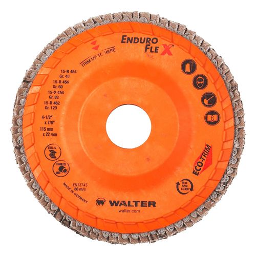 Disco Flap Enduro-Flex para Inox 115mm G40 Walter