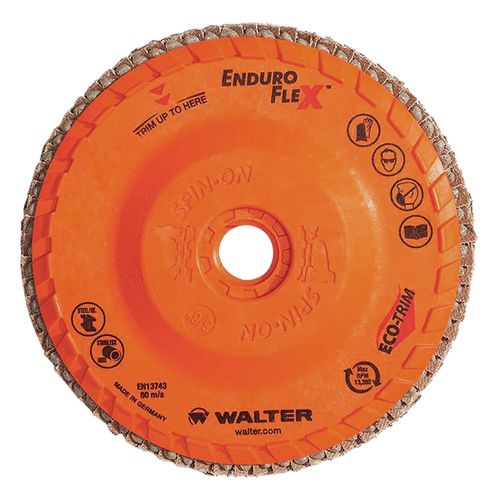 Disco Flap Enduro-Flex para Inox 115mm x M14 G80 Walter