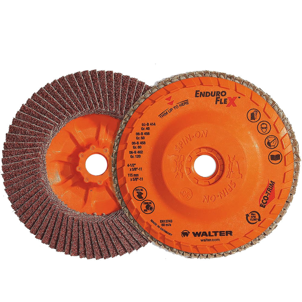 Disco Flap Enduro-Flex para Inox 115mm x M14 G60 Walter
