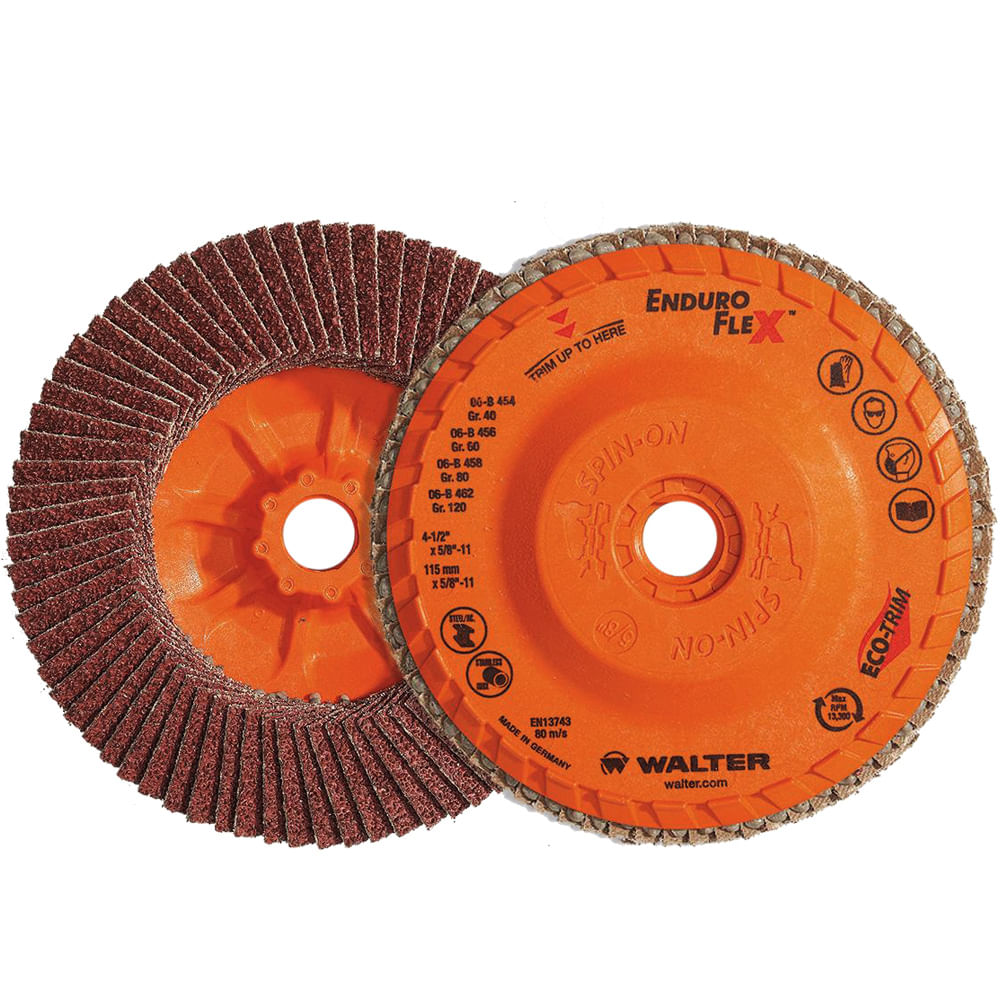 Disco Flap Enduro-Flex para Inox 115mm G120 Walter