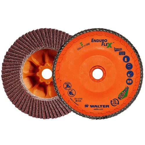 Disco Flap Enduro-Flex para Alumínio 115mm G40 Walter