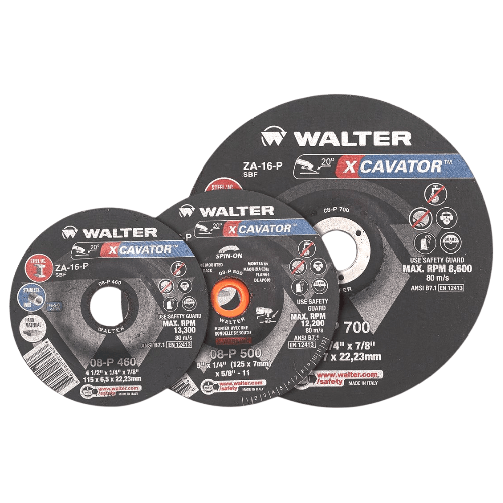 Disco de Desbaste XCAVATOR para Aço e Inox 7