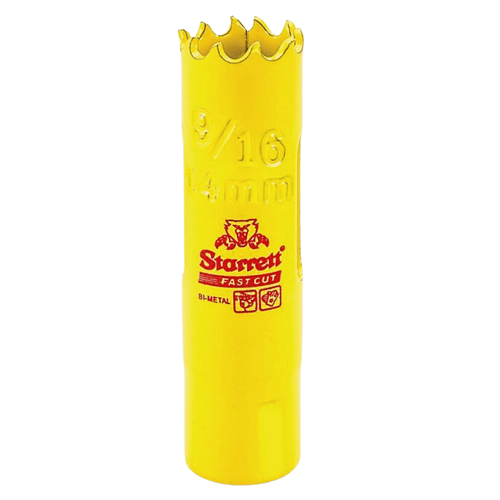 Serra Copo Bi-Metal C/ Cobalto 9/16  Pol. 14mm Fast Cut FCH0096-G Starrett