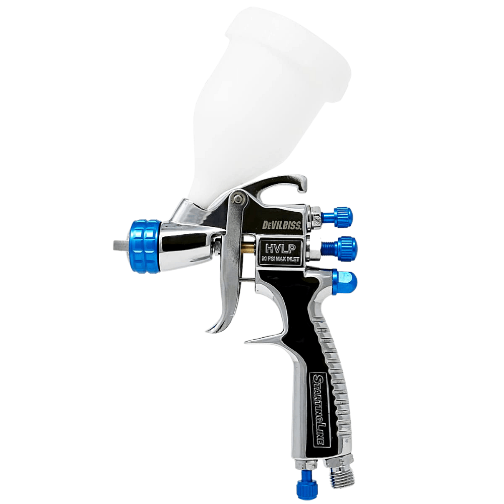 Pistola para Pintura 125ml HVLP-Transtec Gravidade SLG-530-RT Devilbiss