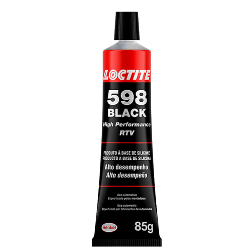 Silicone Vedante Black 85g 598 Loctite