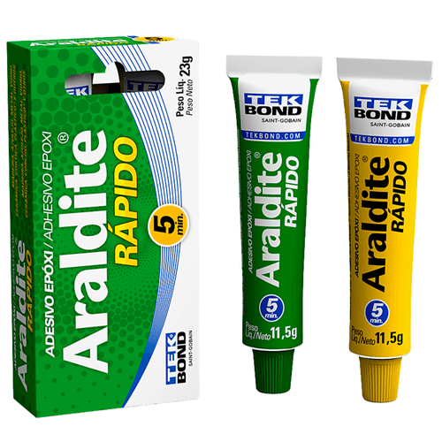 Adesivo Epóxi 5 Min 23g Araldite Rápido