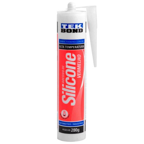 Adesivo de Silicone Alta Temperatura 280g Tekbond