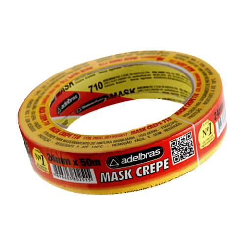 Fita Crepe 24mm x 50m 0615100019 Adelbras