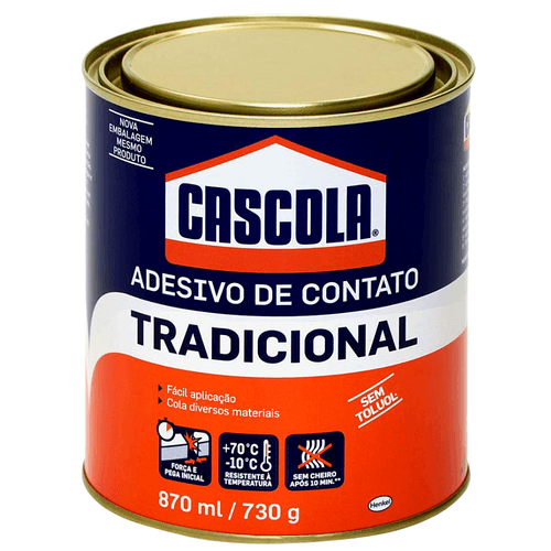 Cola Contato 730g S/ toluol 1406654 Cascola Tradicional