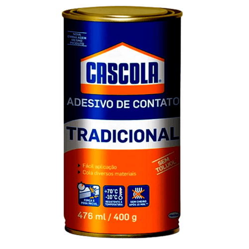 Cola Contato 400g S/ toluol 1406655 Cascola Tradicional