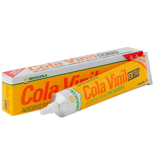 Adesivo de Contato Cola vinil extra 75 g 3140003 Brascola