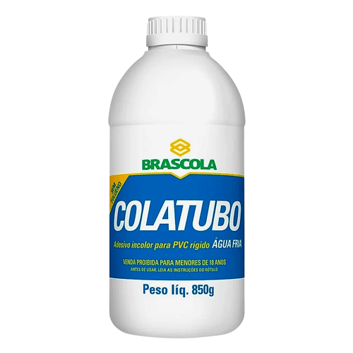Adesivo PVC Cola Tubo 850g 3130012 Brascola