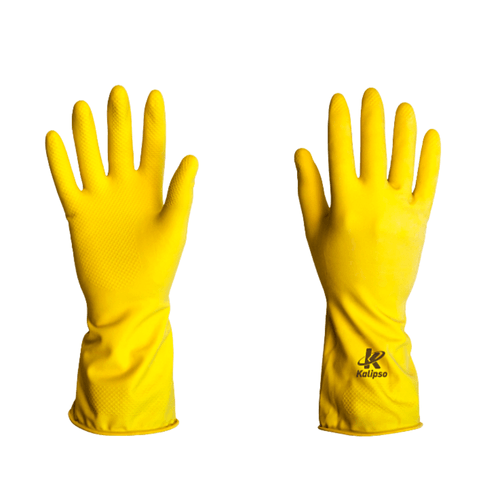 Luva Multiuso Látex Amarelo G CA 13.959 Kalipso