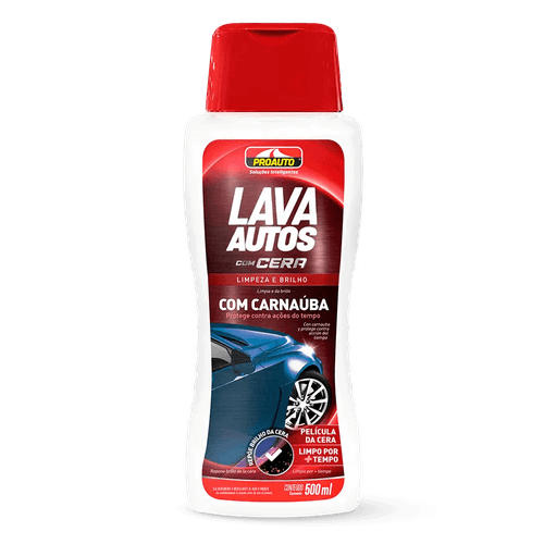 Lava Autos Com Cera 500ML PROAUTO