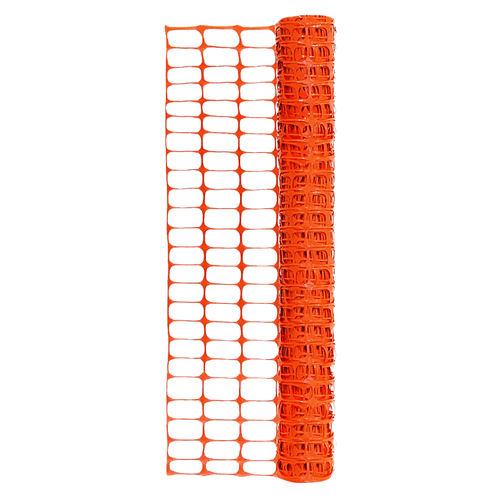 Tela Polietileno Para Tapume Laranja 1.20m x 50m Plastcor