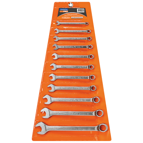 Jogo de Chave Combinada 11 Peças 6 a 22mm 44660/211 Tramontina Pro