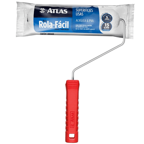 Rolo Para Pintura Com Garfo Rola Fácil 15cm 715/5 Atlas