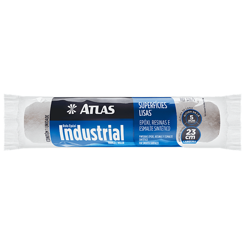 Rolo de Lã Sintética Para Pintura Industrial 23cm 326/5 Atlas