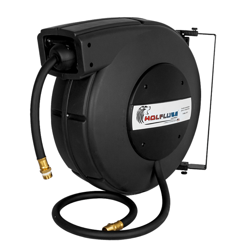 Carretel Automático Blindado Com Mangueira 1/2" x 15m 3011 Lupus