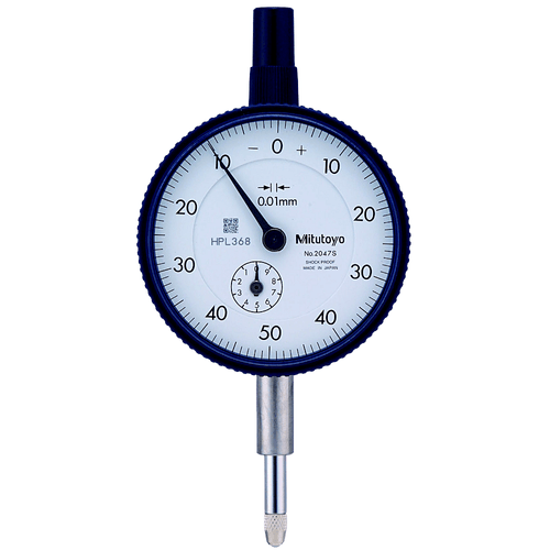 Relógio Comparador Tampa Orelha 10mm/0,01mm Mitutoyo - 2047A