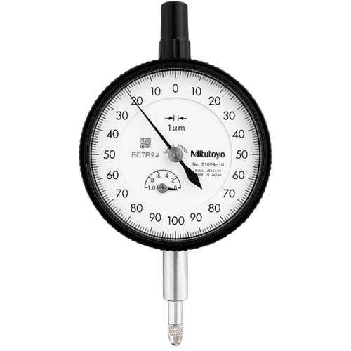 Relógio Comparador 1mm 0,001mm Tampa Orelha Mitutoyo - 2109A-10