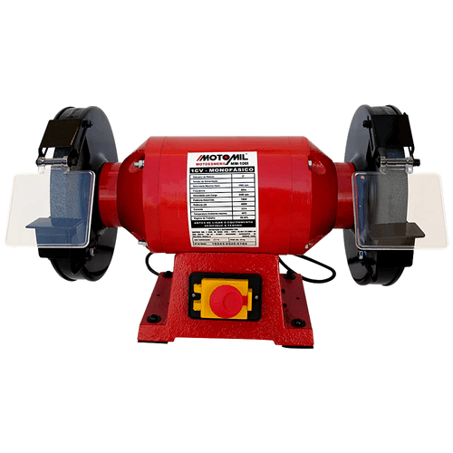 Moto Esmeril de Bancada 1.0CV 8 Pol. 220v MM-100I Motomil