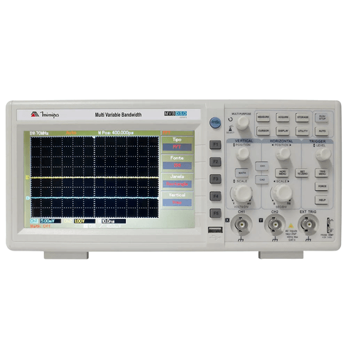 Osciloscópio Digital 50MHz MVB-DSO Minipa