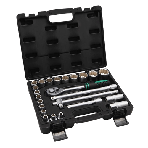 Jogo de Soquete Estriado 8 a 32mm C/ 24 Peças 135769 Stels MTX