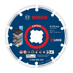 Disco Diamantado Para Metal 125 x 22.23mm X-LOCK Bosch
