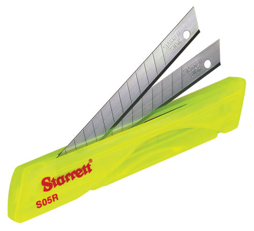 Laminas-Para-Estilete-Estreita-9mm-C--10-Pecas-KS05R-Starrett