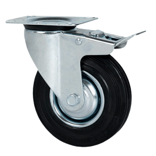 Rodízio Giratório 3" 40kg Com Freio RM-103 Marcon