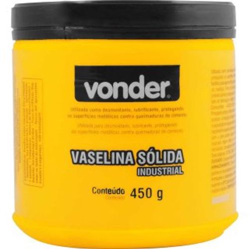 Vaselina Sólida Industrial 450 G Vonder