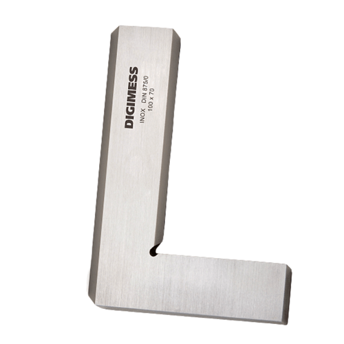 Esquadro Inox Com Fio 100 x 70mm Classe 0 170.006 Digimess