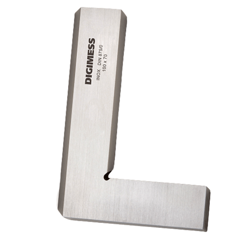 Esquadro Inox Com Fio 200 x 130mm Classe 00 170.009 Digimess