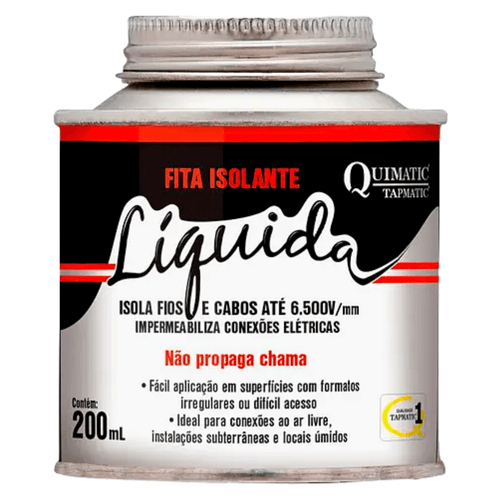 Fita Isolante Líquida Incolor 200ml BI1 Tapmatic