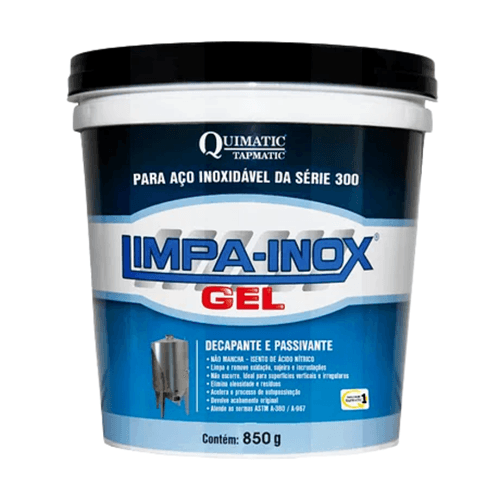 Limpa Inox Gel 850g LG2 Tapmatic