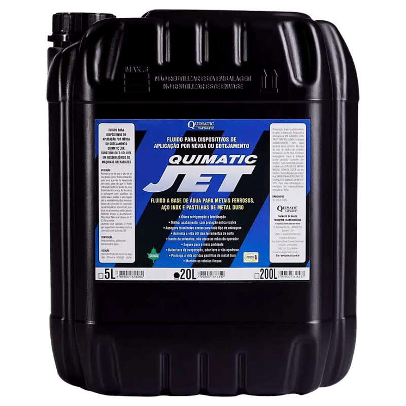 Fluído de Corte 20.0L JET QJ3 Quimatic