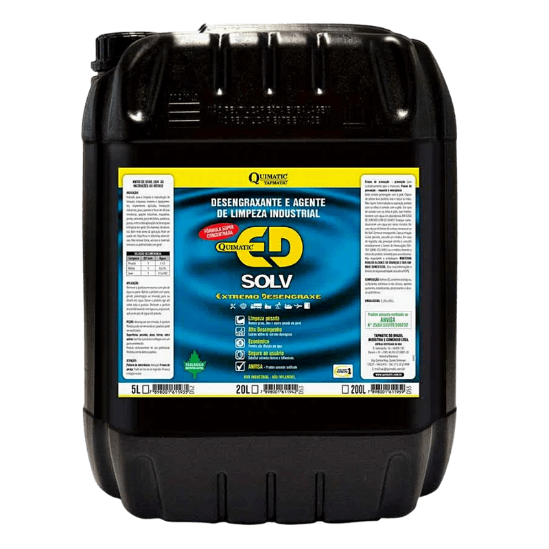 Desengraxante ED SOLV 20L DS3 Quimatic