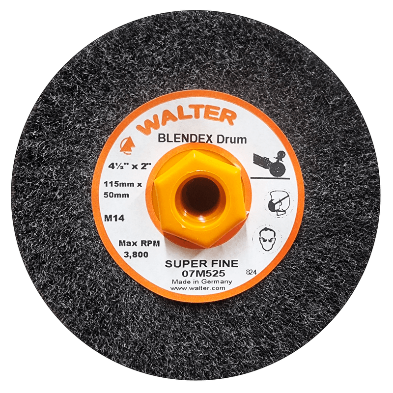 Roda Lamelar Line-Mate Blendex 4.1/4 x 2 x M14 Super Fina 07M525 Walter
