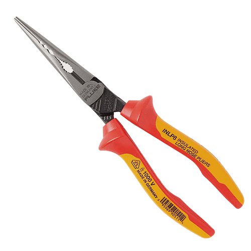 Alicate Bico Longo Cortador Lateral 8" VDE 1000V Fluke-INLP8