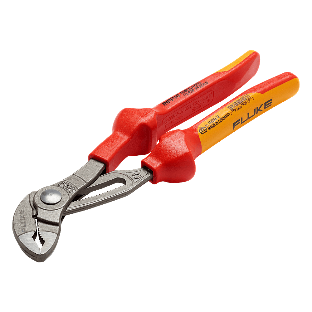 Alicate Bomba DÁgua Ajustável 10" VDE 1000V Fluke-INPP10