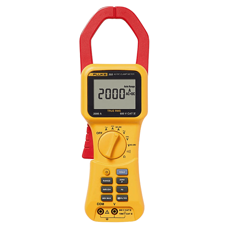 Alicate Amperímetro True RMS 2000A CAT III Fluke-355